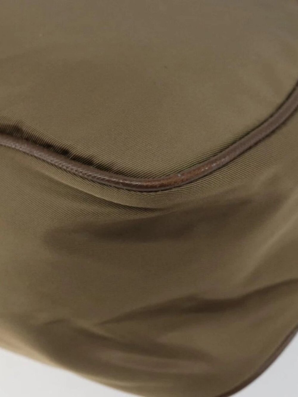 Christian Dior Shoulder Bag Nylon Leather Black Brown gold - Picture 10 of 16